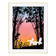 Spellbinders Clear Stamps - Forest Silhouette